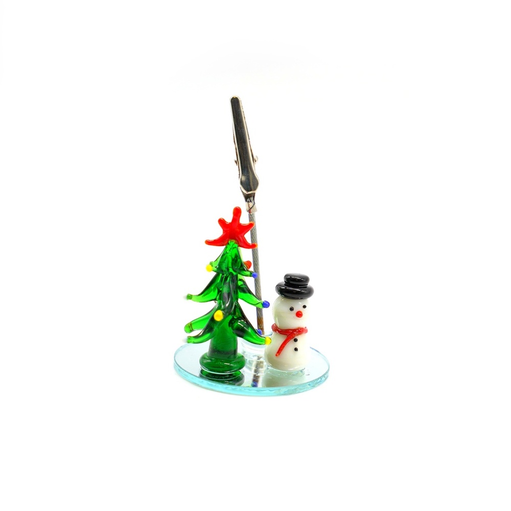 Christmas Element Table Number Holder